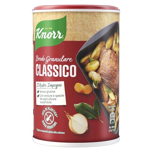 Knorr Brodo Granulare Classico - Brodo Vegetale... - Épicerie Amazon Italie à 1.85€