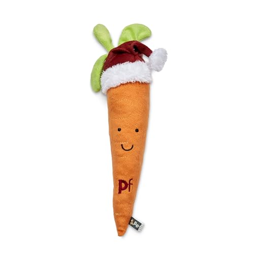 Petface Christmas Carrot, Plush Dog Toy with Built-In... - Jouets & Jeux en promo à 2.00€