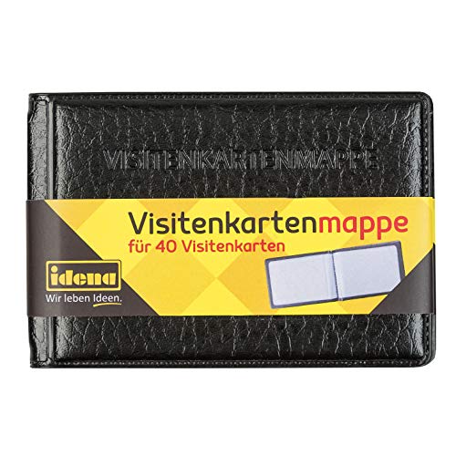 Idena 11339 Porte-cartes de visite pour 40 cartes 10 x 7 cm - Auto & Moto Amazon France à 1.99€