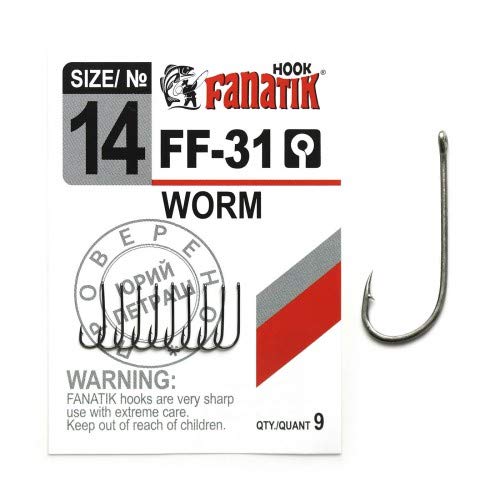 FANATIK Haken FF-31 / FX-31 Wurm VHI-Carbon Friedfische - Auto & Moto Amazon Allemagne à 1.95€