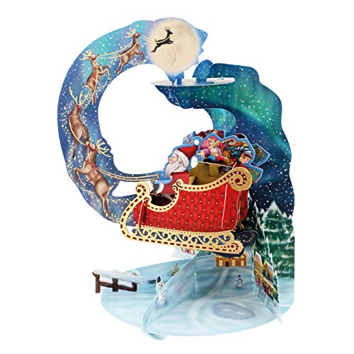 SANTORO Pendulum, Christmas 3D Pop Up Greeting Card... - Jouets & Jeux en promo à 5.67€
