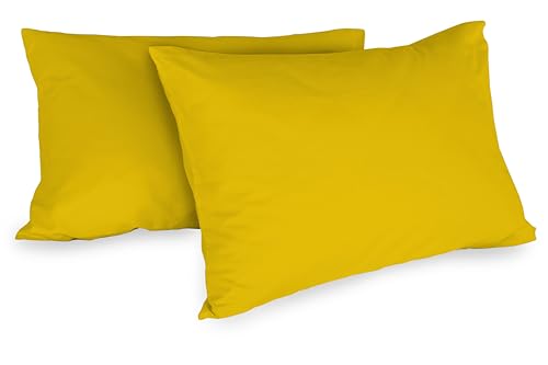 Zer0bed, Coppia Di Federe In Cotone 52x80 CM, Giallo, Set... - Maison & Cuisine Amazon Italie à 9.90€
