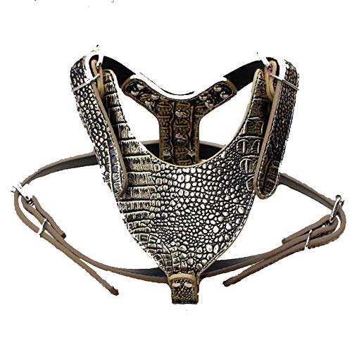 haoyueer New Soft Leather Dog Harness Large Pitbull Mastiff... - Pet Supplies Amazon UK à 12.38€