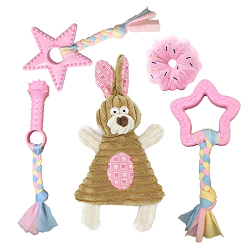 Volacopets Lot de 5 Jouets à mâcher pour Chiots de Petite... - Nouvelle promo Amazon à 14.72€