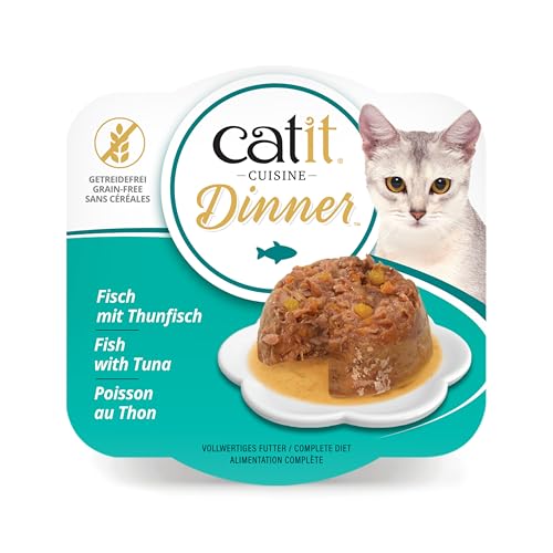 Catit Fisch Dinner, Premium Katzennassfutter, getreidefrei... - Animalerie Amazon Allemagne à 1.29€