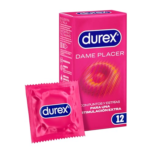Durex Dame Placer - Preservativos con Puntos y Estrías, 12... - Santé & Bien-être Amazon France à 6.15€