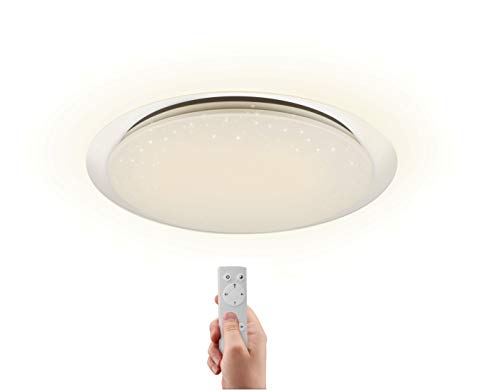 Velamp STARRY Plafonnier LED 2600lm (36W). Ø46cm. avec... - Maison & Cuisine Amazon France à 29.94€