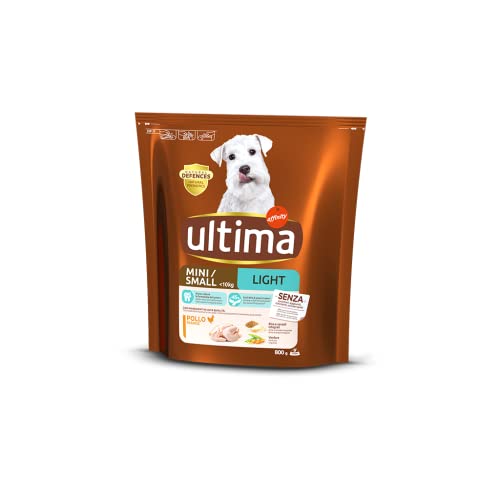 Ultima Nourriture pour Chiens Mini Light avec Poulet, 800 g - Maison & Cuisine Amazon France à 4.29€