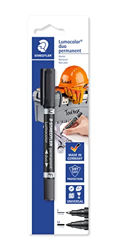STAEDTLER Doppel-Marker für Heimwerker Lumocolor duo... - Bricolage & Outils Amazon Allemagne à 1.99€