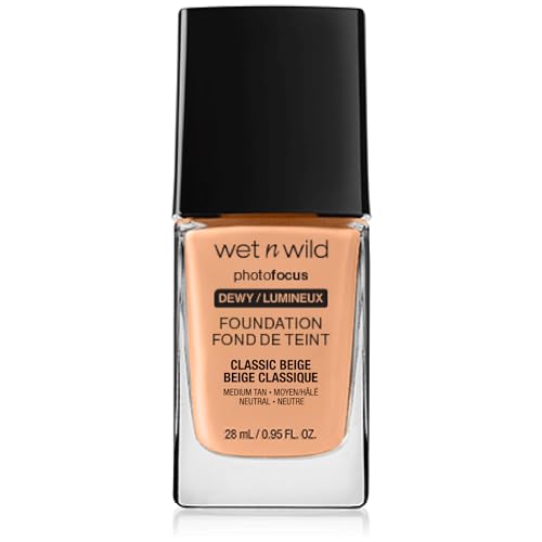 Wet n Wild Photo Focus Dewy Foundation, Fondotinta Liquido... - Beauté & Parfums Amazon Italie à 7.20€