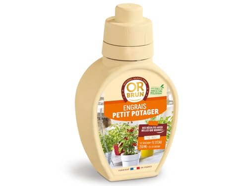 OR BRUN Engrais Petit Potager - 250ml - Engrais Pour Petit... - Jardin & Extérieur Amazon France à 6.65€