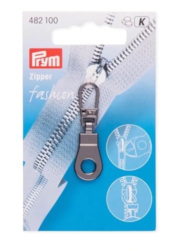 Prym Zipper, Metal, Gunmetal, 10 x 40 mm - Fournitures Bureau en promo à 4.10€