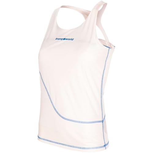 Trango Maglietta Luena, Donna, Bianco, M - Deal du jour à 12.64€