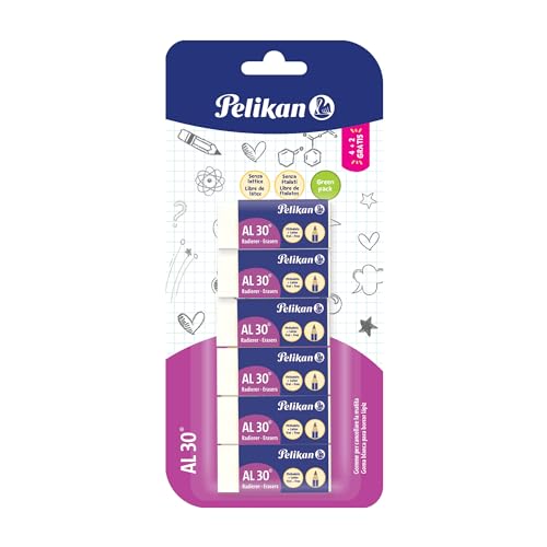 Pelikan Goma de Borrar AL 30 Color Blanco, Adecuada para... - Jouets & Jeux en promo à 3.26€