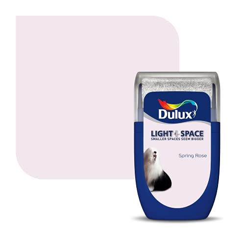 Dulux Light and Space Tester Paint, Spring Rose, 30 ml - Home & Kitchen Amazon UK à 2.44€
