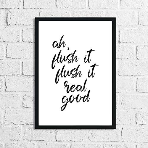 LS Bright Design Bathroom Prints Inspirational Quotes and... - Sports & Fitness Amazon Royaume-Uni à 1.95€
