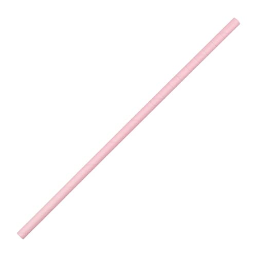 Fiesta Compostable Bendy Paper Straw Pink - 210mm 6mm (Pack... - Maison & Cuisine en promo à 4.79€
