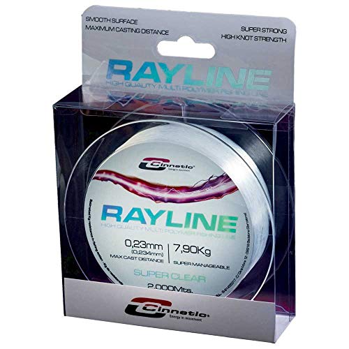 CINNETIC Rayline 2000M Clear 0,18 - Sports & Fitness Amazon Allemagne à 17.49€