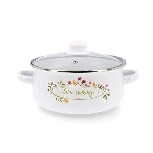 Quid Memory Kochtopf aus emailliertem Stahl, 22 cm, 620 cl... - Home & Kitchen Amazon Germany à 12.14€