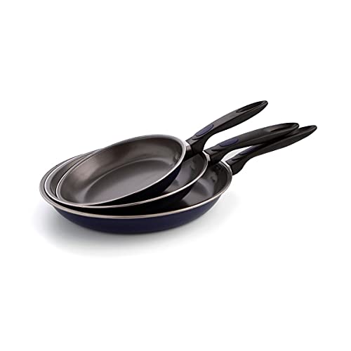 Quid Nuit Lot de 3 poêles en aluminium imprimé 20-24-28 cm - Auto & Motorcycle Amazon France à 13.50€