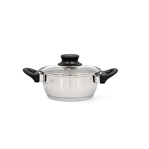 Quid Habitat Casserole en acier inoxydable 20 x 9,5 cm... - Maison & Cuisine Amazon France à 14.19€