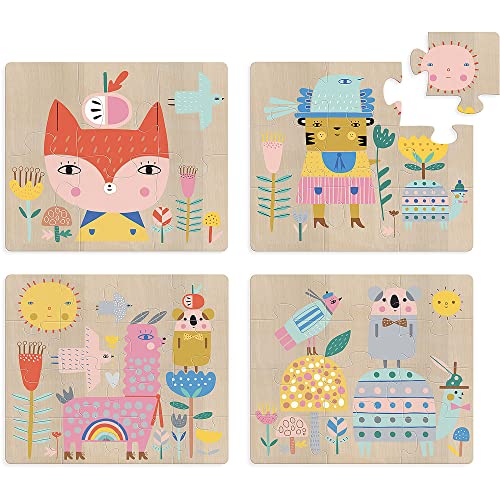 Vilac Suzy Ultman Puzzles aus Holz, Mehrfarbig (8906) - Jouets & Jeux Amazon Allemagne à 11.25€