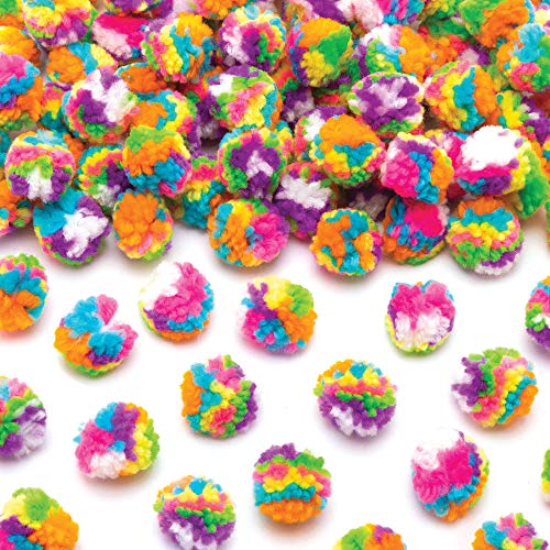 Baker Ross AT762 Pompons en laine arc-en-ciel - Loisirs... - Jouets & Jeux Amazon France à 5.45€