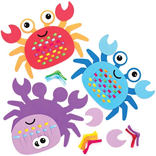 Baker Ross Modele a Tisser motif Crabes - Lot de 6, Loisir... - Jouets & Jeux Amazon France à 7.99€