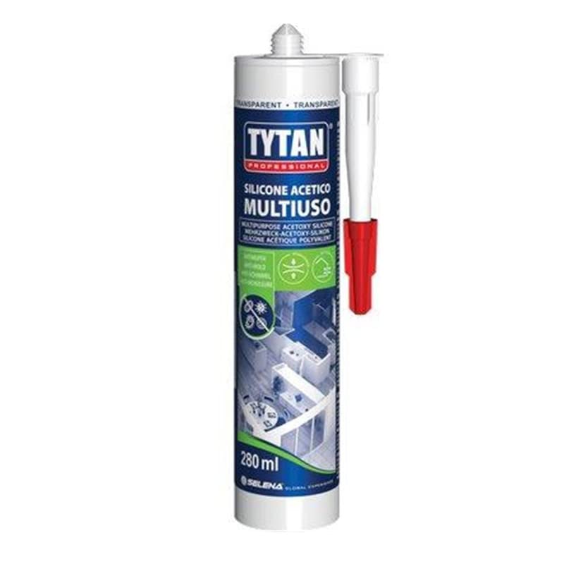 Silicone transparent acétique universel Tytan 1.0 280 ml - Bricolage & Outils Amazon France à 2.90€