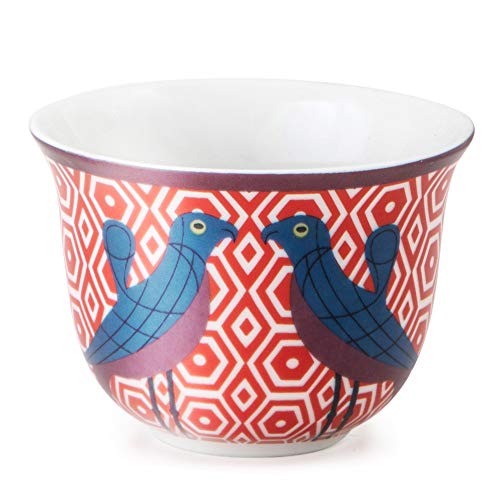 Images d'orient Birds of Paradise - Juego de 6 tazas de... - Maison & Cuisine Amazon Espagne à 15.81€