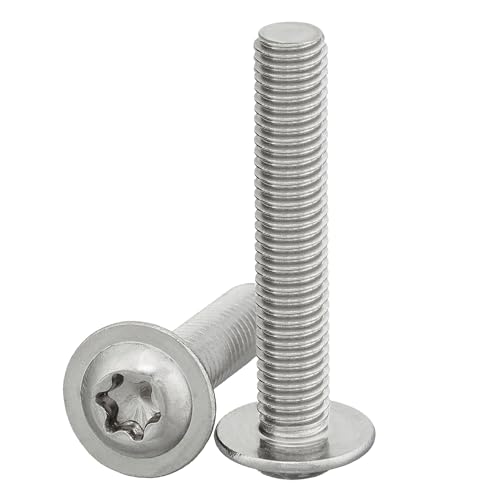DSM – Vis à tête bombée M6 x 60 mm avec collerette – ISO... - Bricolage & Outils Amazon France à 11.59€