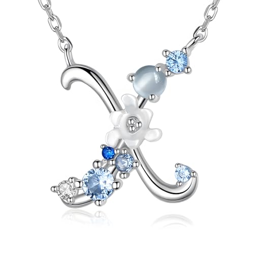 VIKI LYNN Collar con inicial de plata de ley 925 y... - Animalerie Amazon Espagne à 14.92€