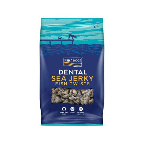 Fish4Dogs Dental - Sea Jerky Fish Twists - 100 g - Beauté & Parfums Amazon Allemagne à 4.99€