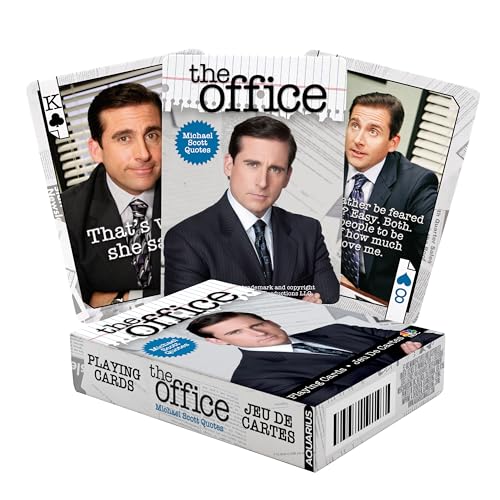 Aquarius The Office Michael Quotes Playing Cards en promo à 10,11€ (-44%) sur Amazon FR