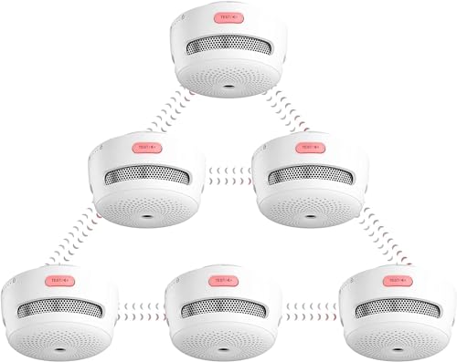 X-Sense Wireless Interlinked Smoke Alarm, Mini Smoke Alarm... - Maison & Cuisine en promo à 104.97€