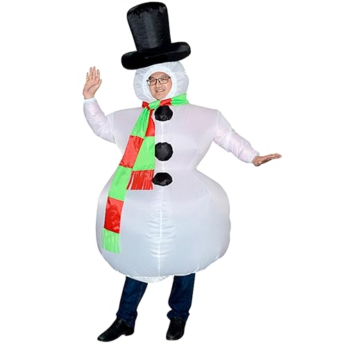 ZISUEX Inflatable Snowman Suit Explosion Suit White Sport... - Sports & Fitness Amazon Royaume-Uni à 27.04€