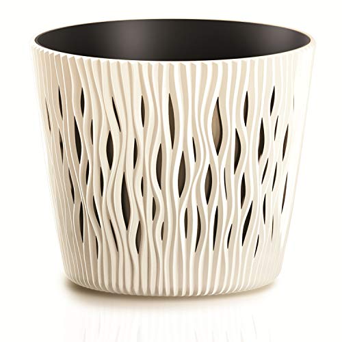 ProsperPlast Maceta Redonda de plastico Sandy Round en... - Jardin & Extérieur Amazon Espagne à 1.71€