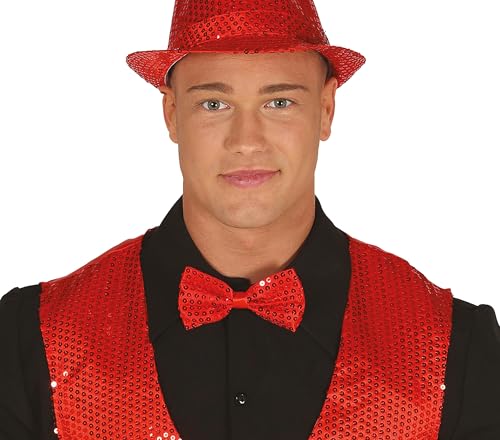 FIESTAS GUIRCA Pajarita Lentejuelas ROJA - Mode & Vêtements Amazon Espagne à 1.35€