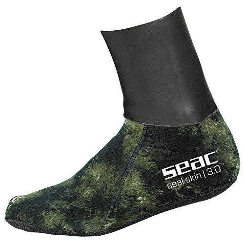 CALZETINES SEAL SKIN CAMO VERDE 3 MM S - Sports & Fitness en promo à 12.76€