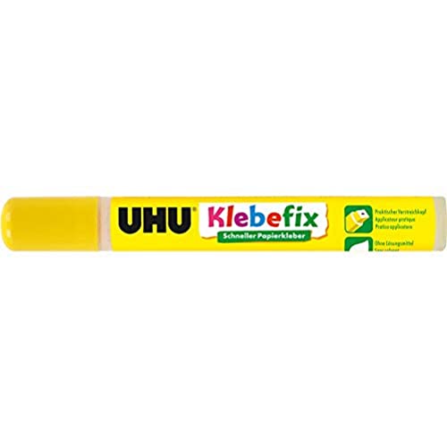 UHU klebefix, Lösungsmittelfreier Klebepen, transparent, 25... - Maison & Cuisine Amazon Allemagne à 2.69€