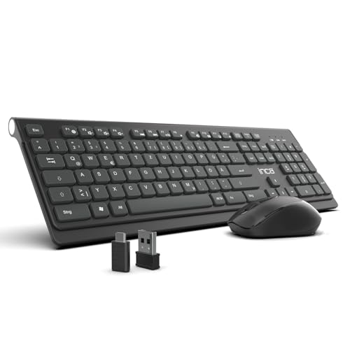 Inca IWS-519 Ensemble Clavier et Souris sans Fil avec 12... en promo à 25,79€ (-45%) sur Amazon FR