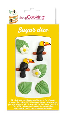 Scrapcooking Décosucres Tropical 23 g - Décorations Sucrées... - Loisirs Créatifs Amazon France à 3.53€
