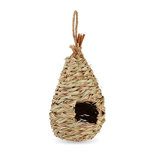 Relaxdays Bird Nest, For Hanging, Balcony, Terrace, Garden... - Jardin & Extérieur Amazon Royaume-Uni à 12.45€
