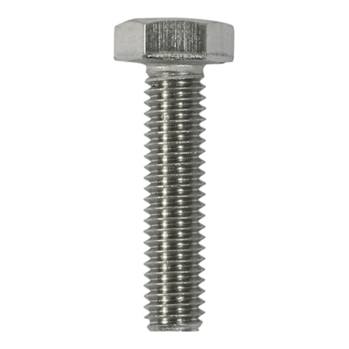 TIMCO M6 x 20 Hexagon Setscrew - Stainless Steel A2- Pack... - Maison & Cuisine Amazon Royaume-Uni à 1.66€