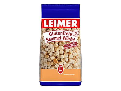 LEIMER Semmelwürfel Knödelbrot glutenfrei 175g - Aus frisch... - Deal Amazon à 2.79€