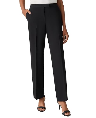 Kasper Tab-Front Trouser Pant Pantaloni, Nero, 36 Donna - Home & Kitchen Amazon Italy à 21.52€