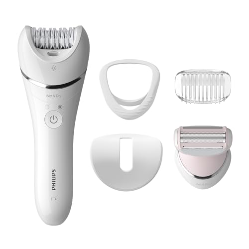 Philips Series 8000 Epilator, Wet and Dry Cordless Hair... - Beauty & Fragrances Amazon UK à 64.99€