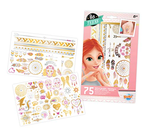 Buki France TA002-75 Tatuajes Lavables metálicos - Bon plan à 3.86€