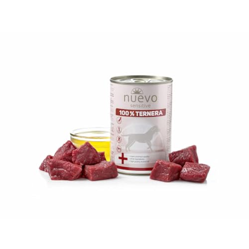 NUEVO Latta per cani SENSITIVE: 100% vitello, 400 g, cane - Amazon Italie à 6.00€