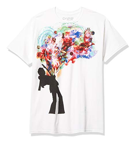 Camiseta Azul líquido Jimi Hendrix Soul Explosion - Blanco... - Amazon Espagne à 19.97€